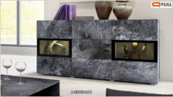 קומוד Baros Helvetia בגוון Schiefer Black